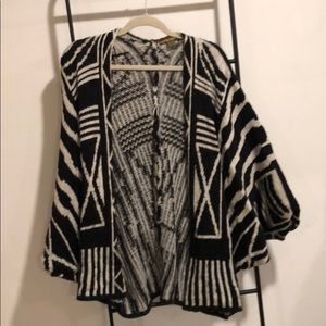 Geometric Cardigan